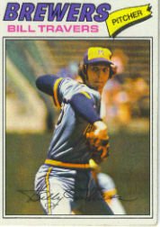1977 Topps Baseball Cards      125     Bill Travers